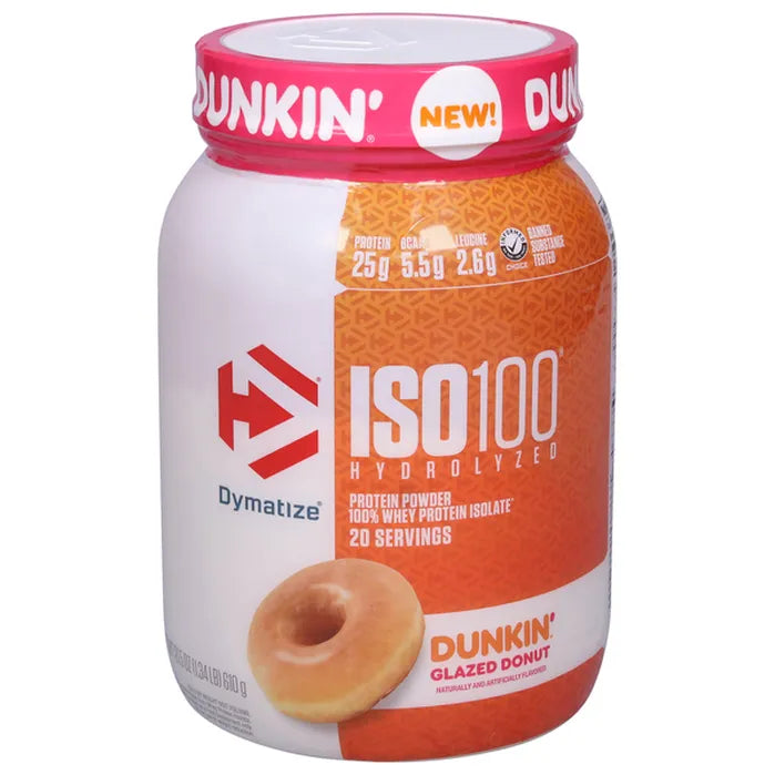 Dymatize ISO100 Dunkin’™ Glazed Donut