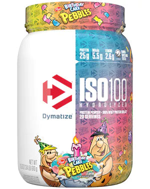 Dymatize ISO100 Fruity Pebbles Birthday Cake