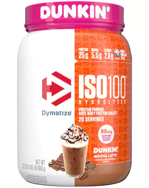 Dymatize ISO100 Dunkin’™ Mocha Latte