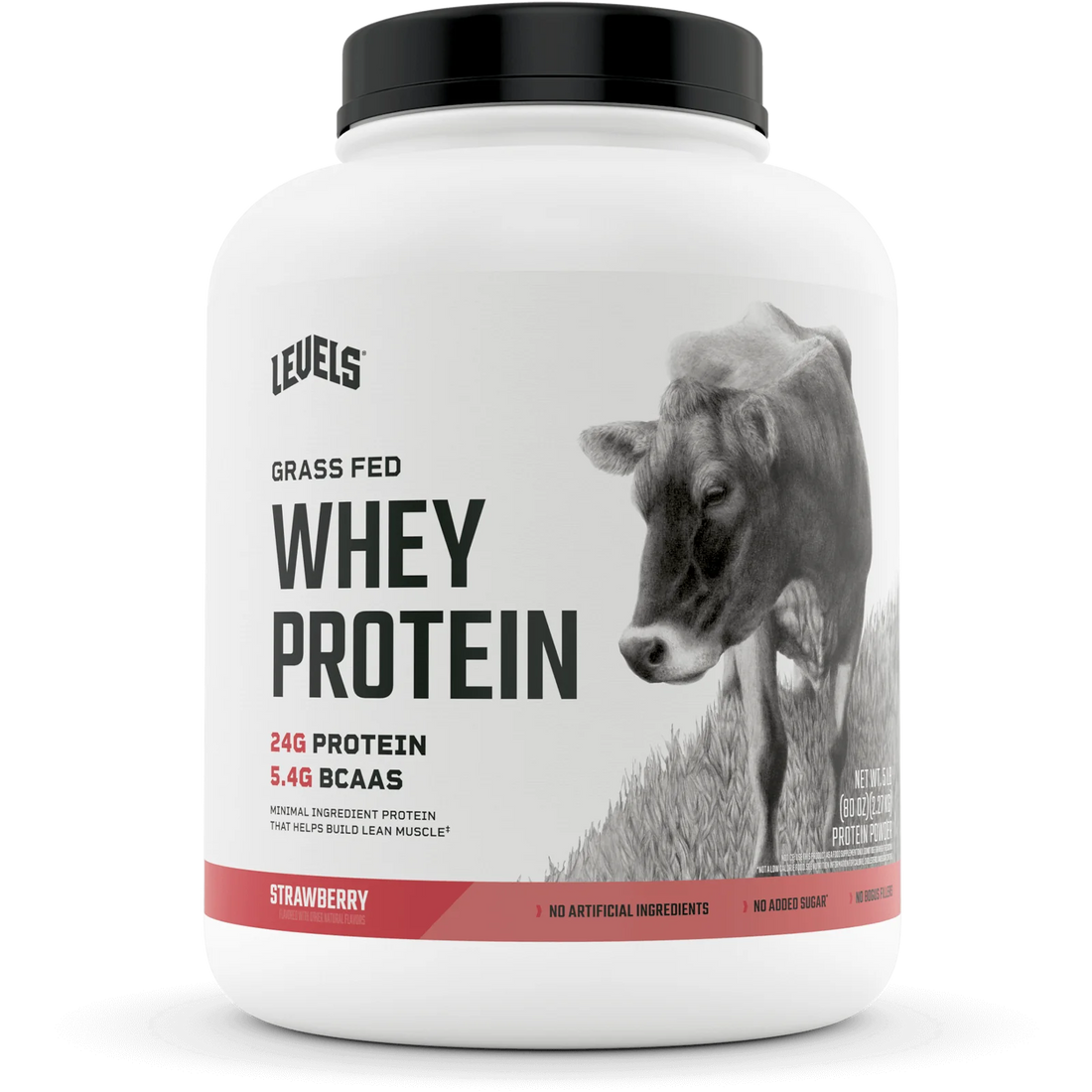 Grass Fed Whey Strawberry